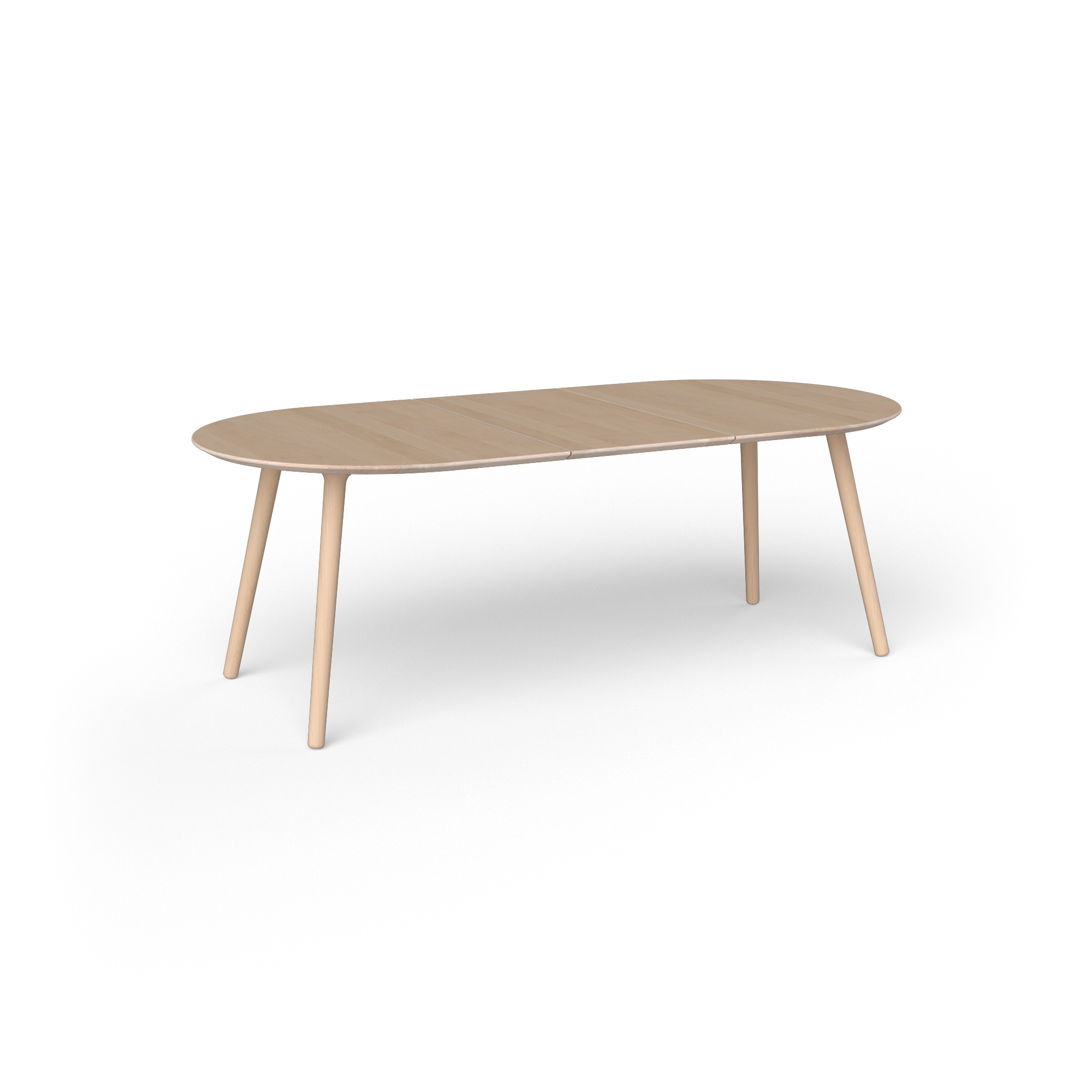 EAT OVAL 160 dining table with 1 leaf - VIA COPENHAGEN