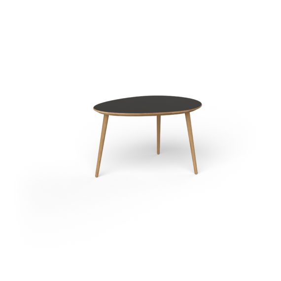 Via Oval 90 Coffee Table Copenhagen, Small Oval Coffee Tables With Storage Uk